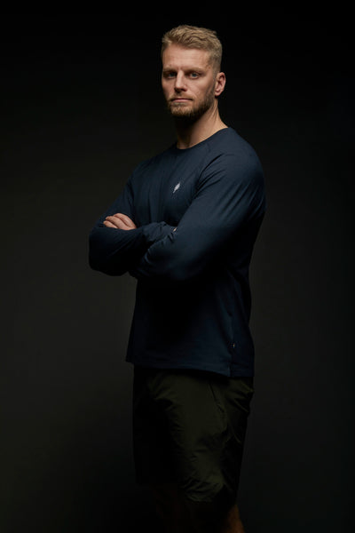 DIVEMASTER LS TEE NAVY