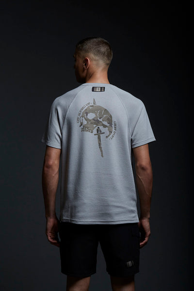 DTC WAFFLE BATTLE TEE - GREY