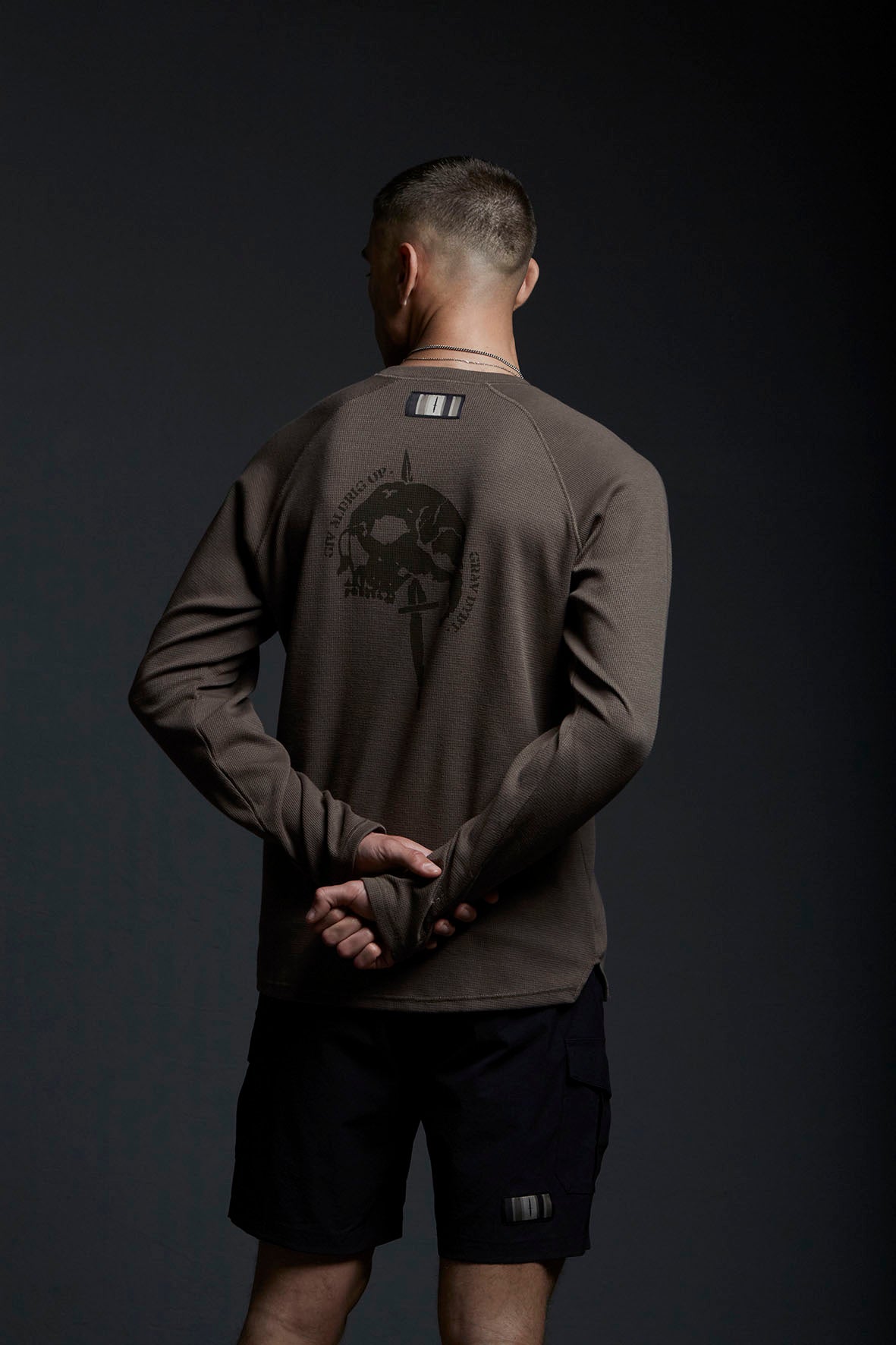 DTC LANGÆRMET BATTLE TEE - MUD