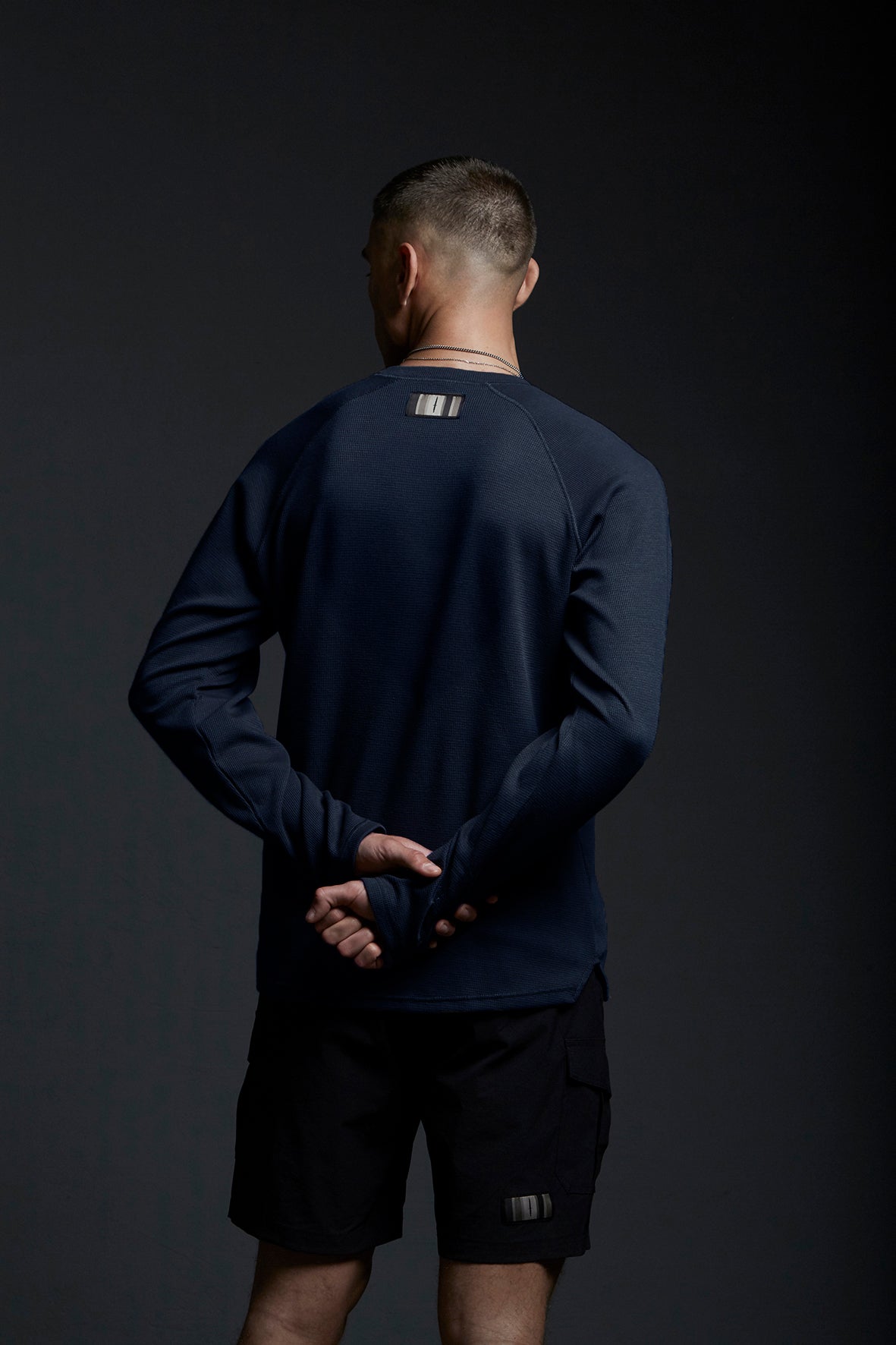 LANGÆRMET BATTLE TEE - NAVY