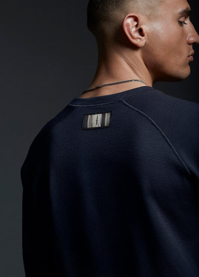 LANGÆRMET BATTLE TEE - NAVY