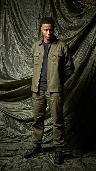 Ranger Overshirt - Olive Green