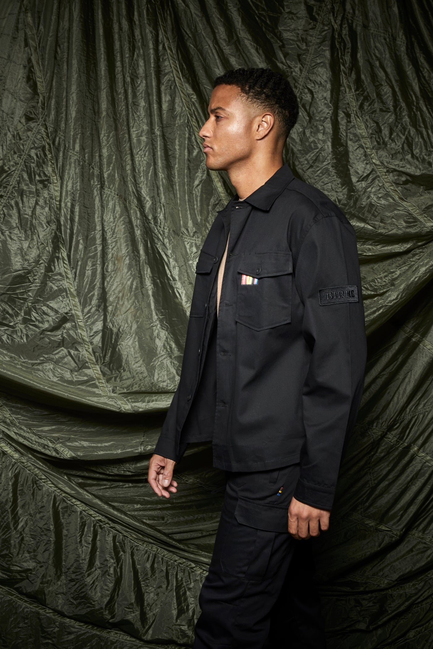 Ranger Overshirt - BLACK