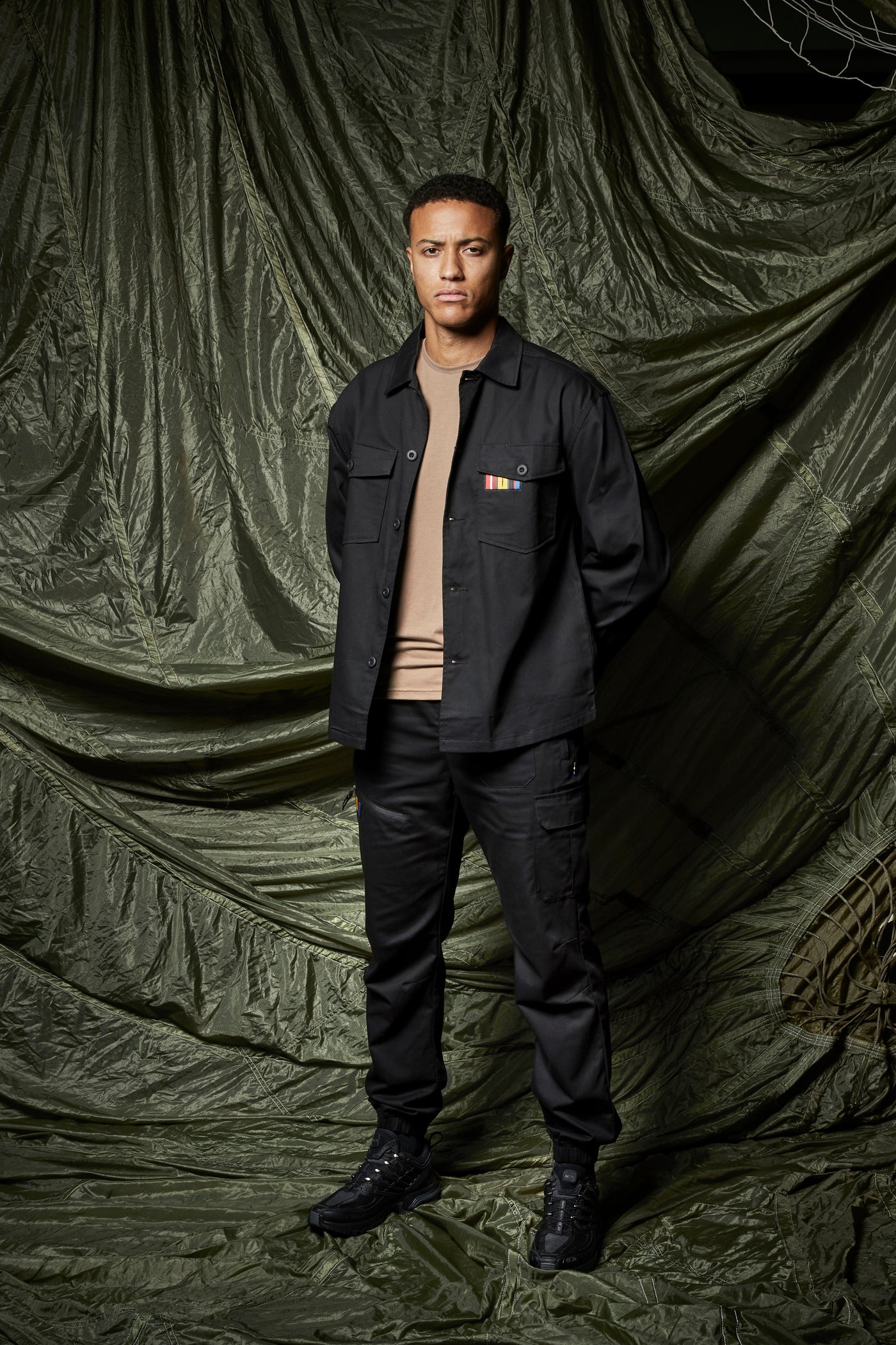 Ranger Overshirt - Black