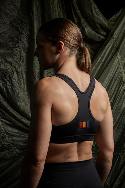 WOMEN'S SPORTS BRA BLACK