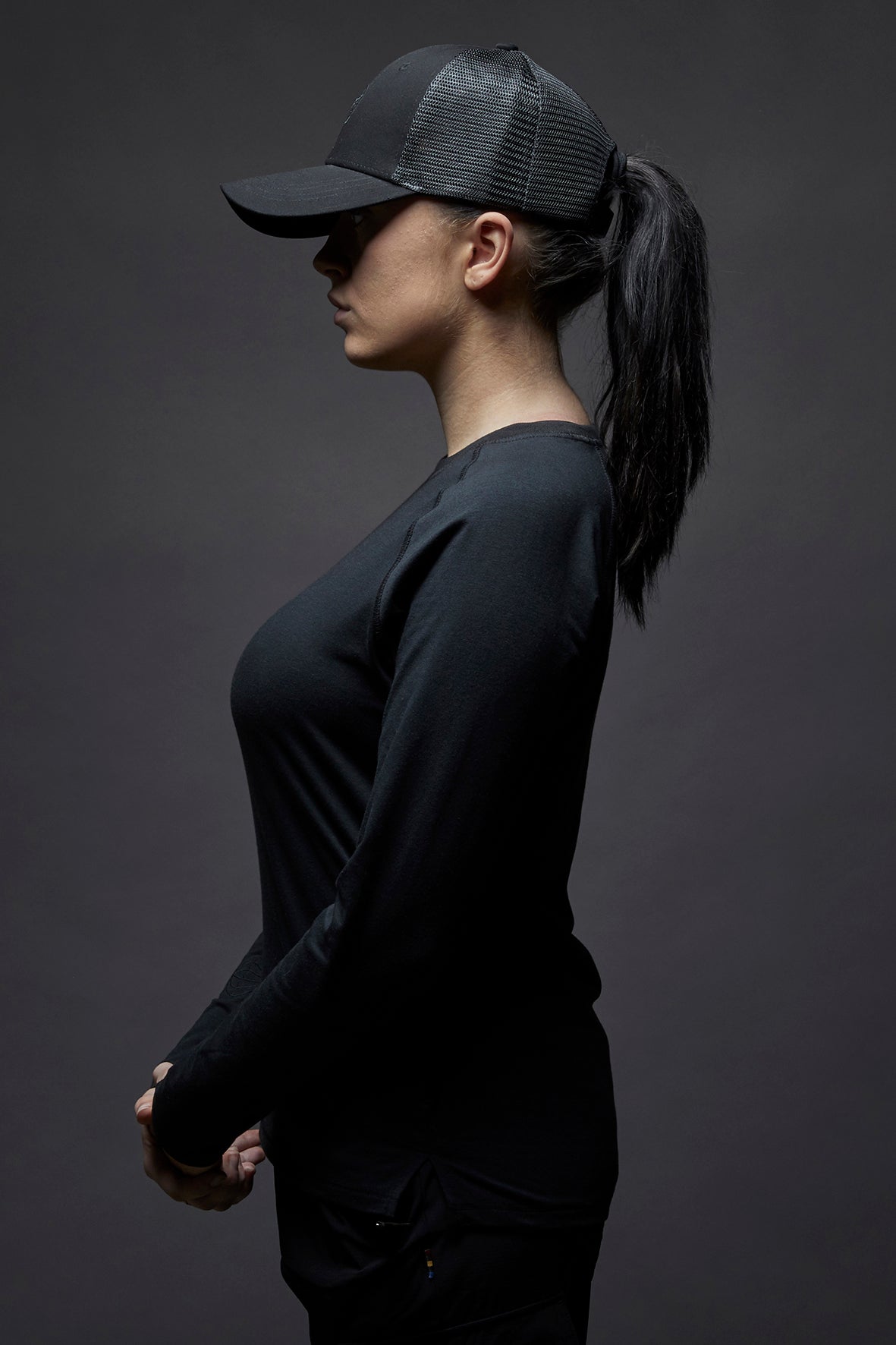 GO DARK - DIVEMASTER W LS TEE