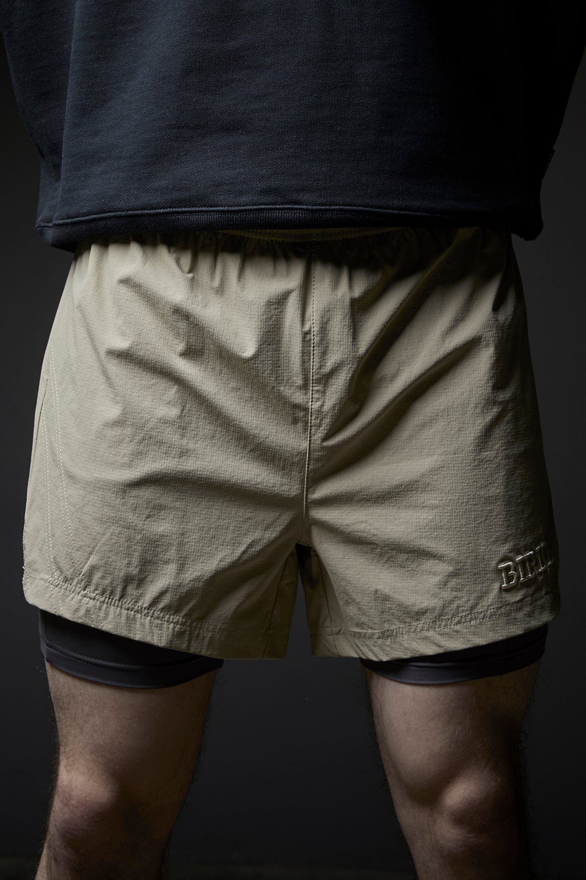 DIVISION 2 in 1 shorts,  5" DESERT