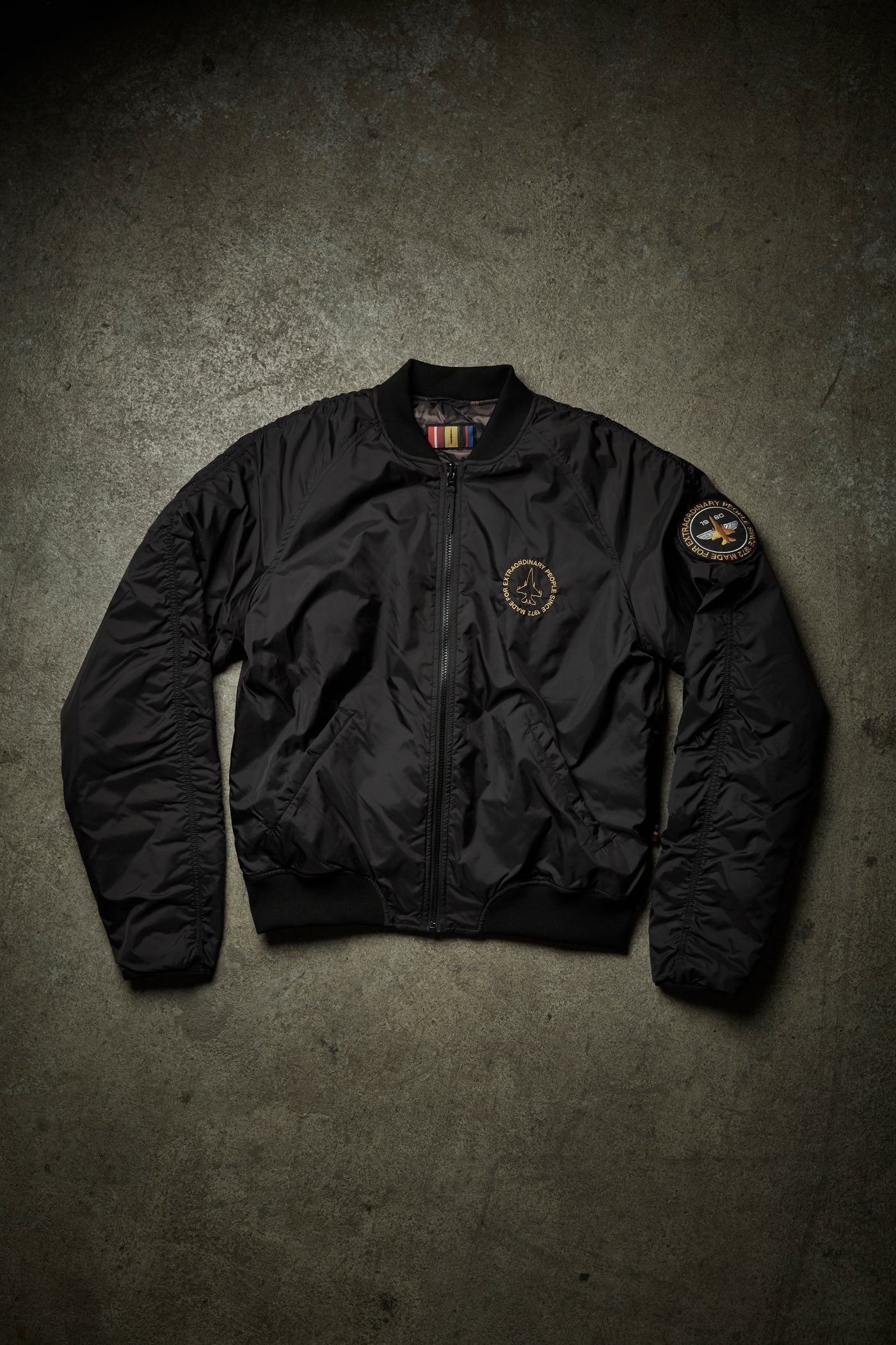 RUNWAY 72,  Bomber - BLACK