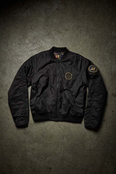 RUNWAY 72,  Bomber - BLACK