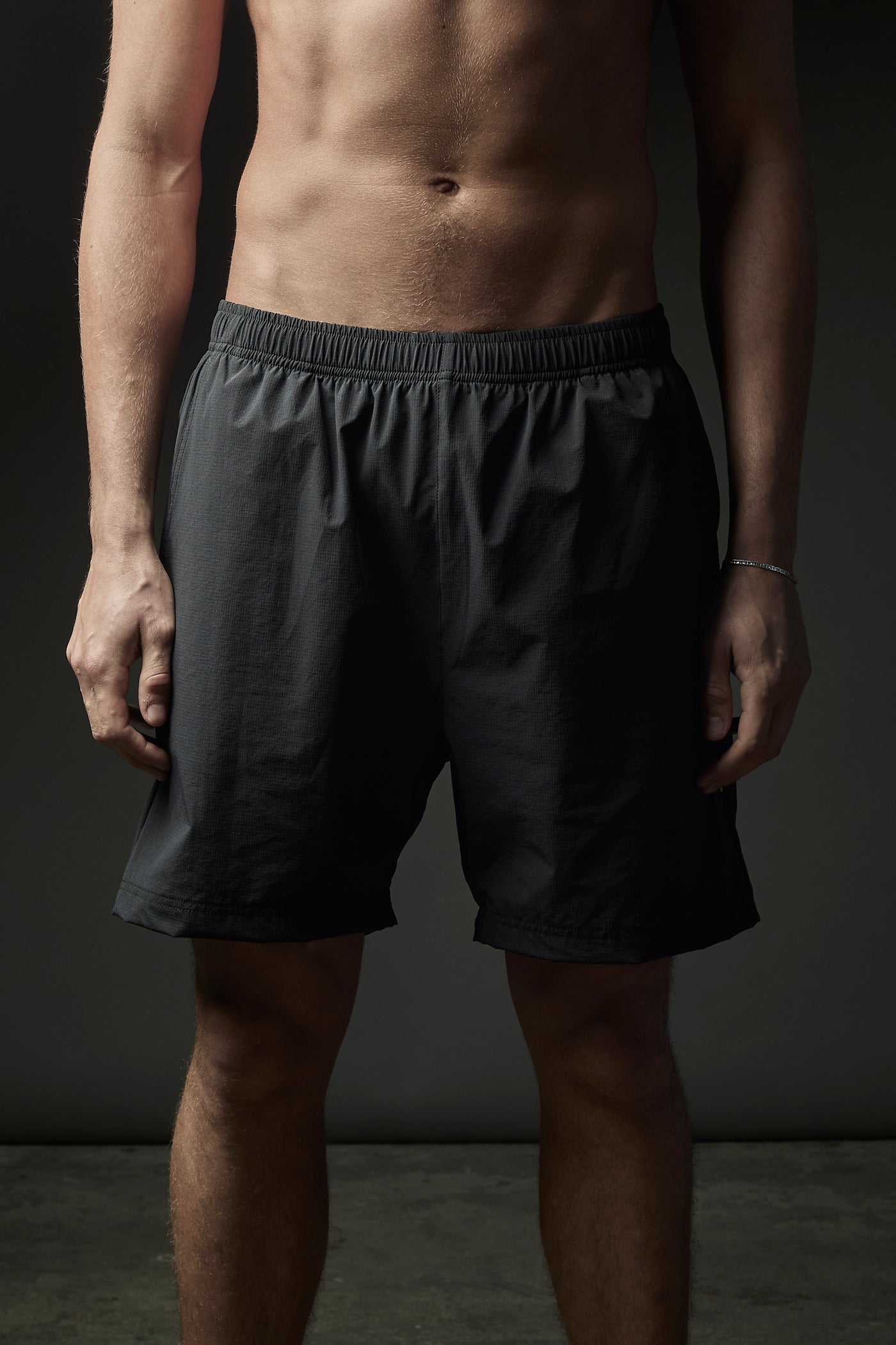 DIVISION SHORTS WITH INNER SHORTS 5" BLACK