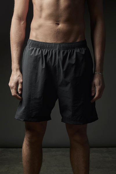 DIVISION SHORTS WITH INNER SHORTS 5" BLACK