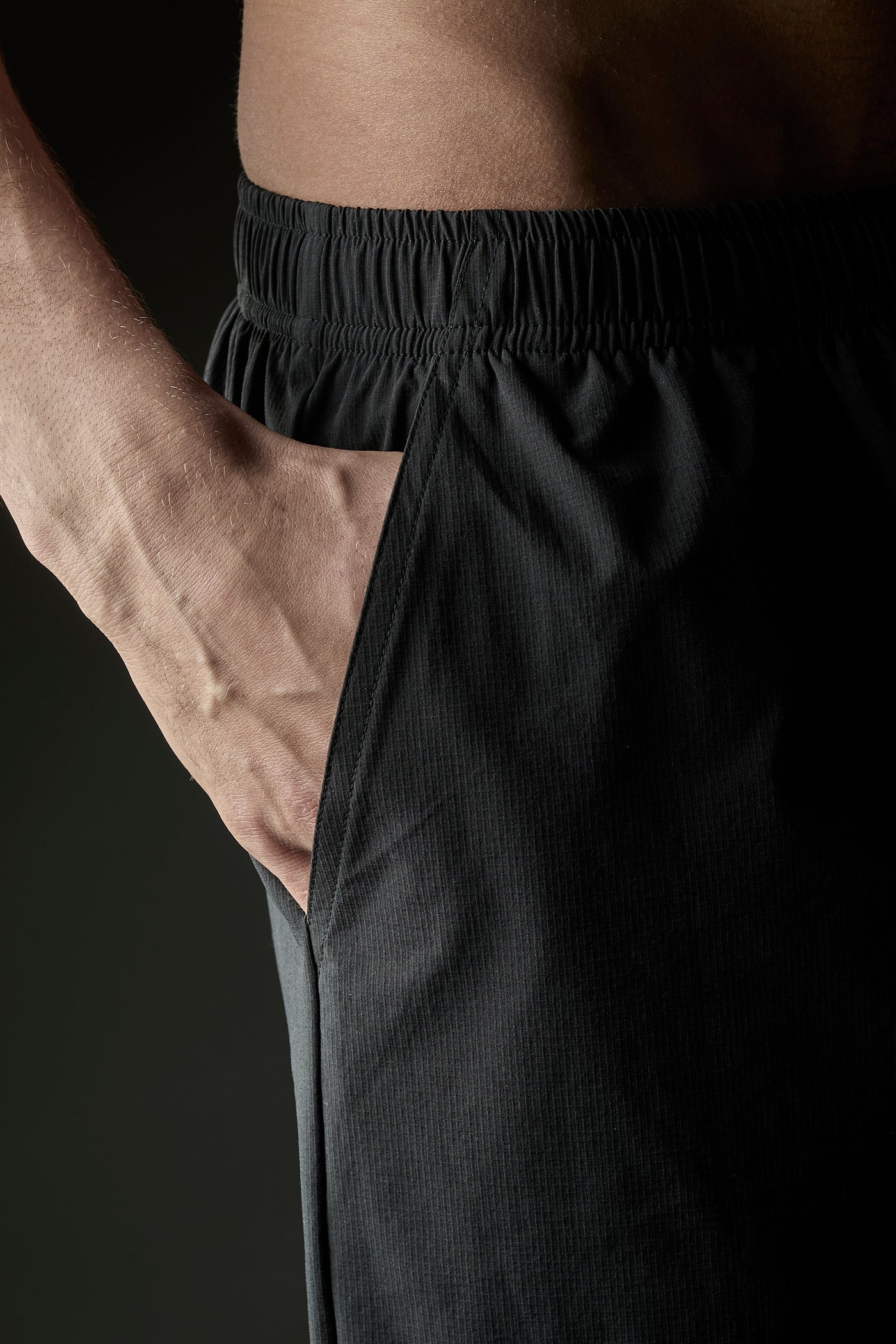 DIVISION SHORTS WITH INNER SHORTS 5" BLACK