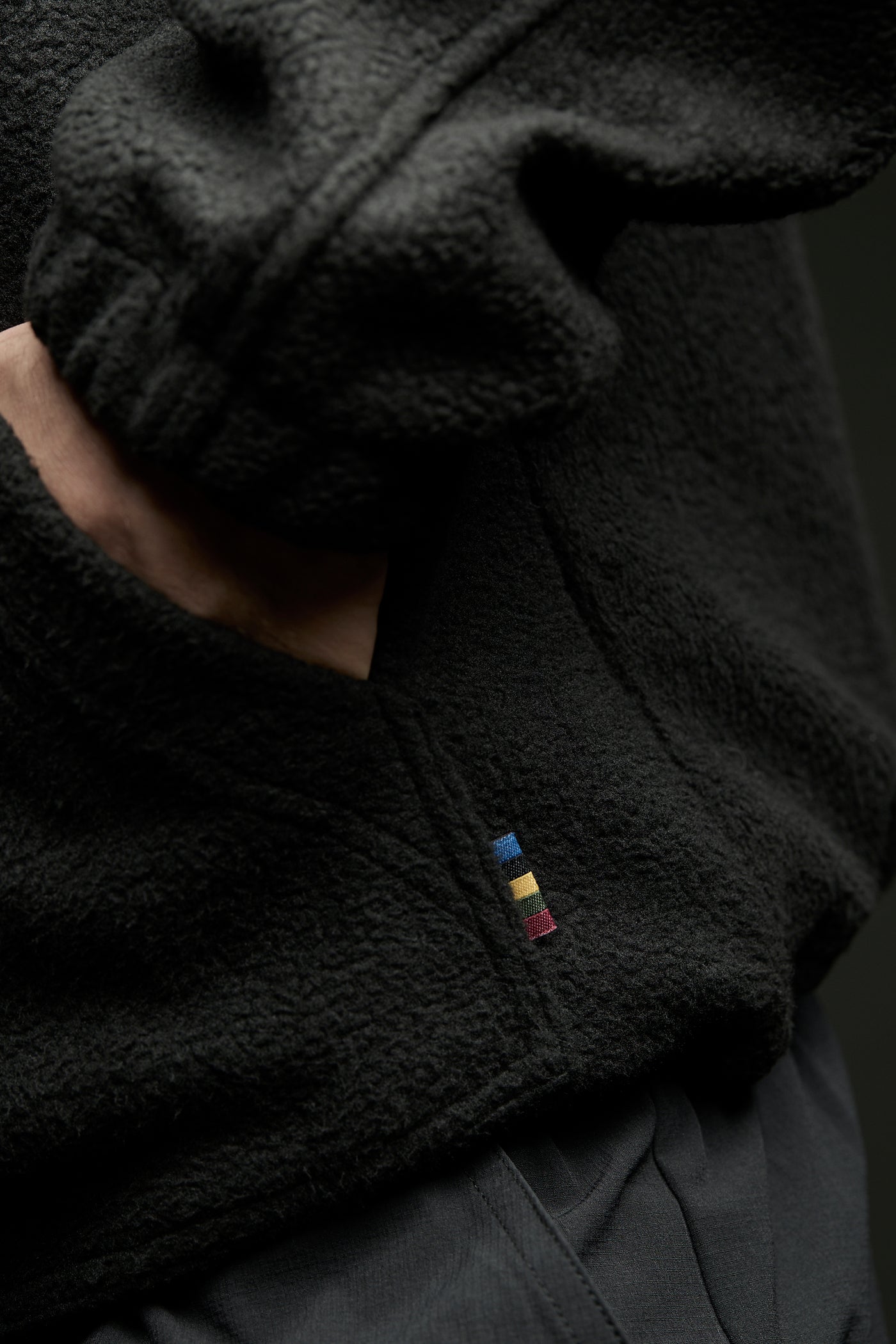 STEALTH FULL ZIP FLEECE JACKET.