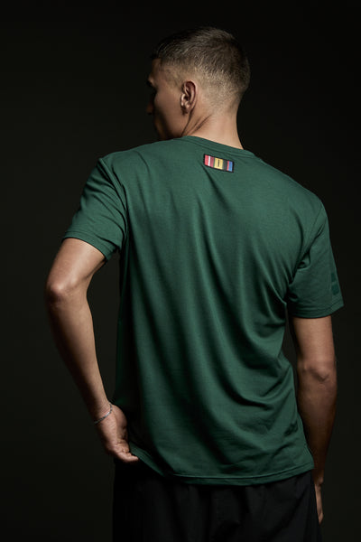 RUNWAY T-SHIRT FORREST GREEN