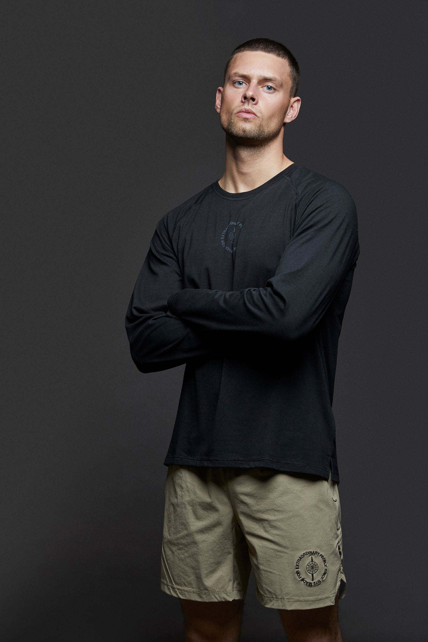 GO DARK - DIVEMASTER LS TEE MENS