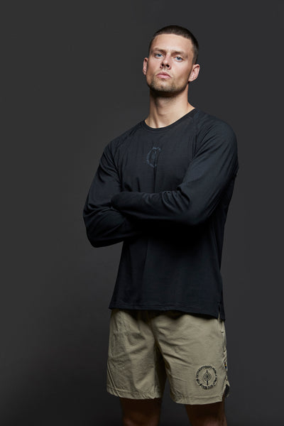 GO DARK - DIVEMASTER LS TEE MENS