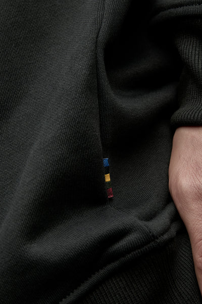 COMMANDER SWEATSHIRT - BLACK