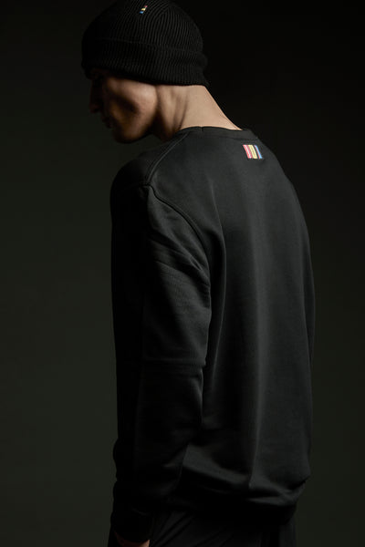 COMMANDER SWEATSHIRT - BLACK