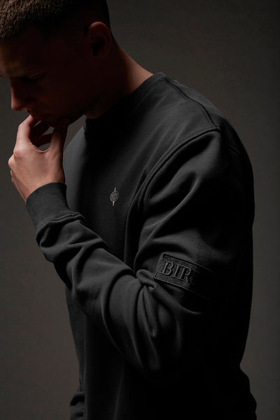 COMMANDER SWEATSHIRT - BLACK