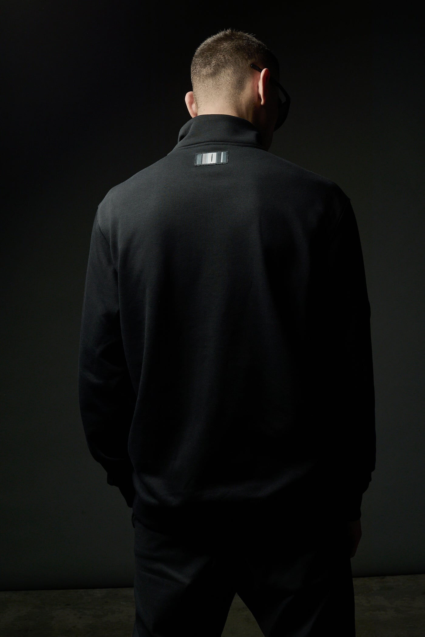 SHADOW half zip sweatshirt
