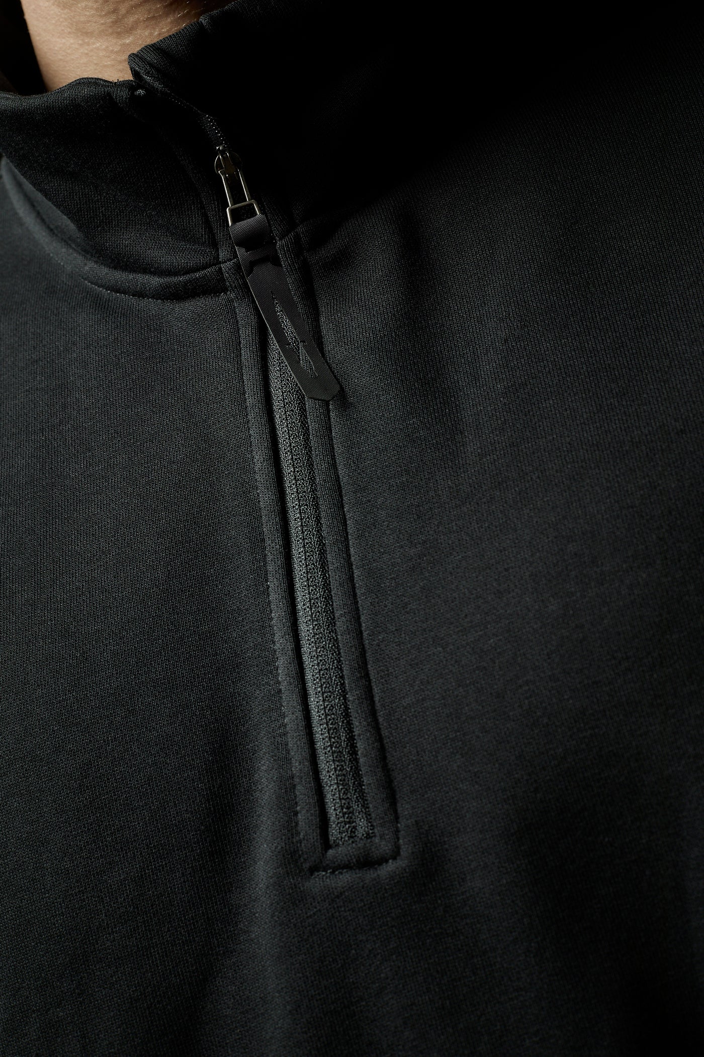 SHADOW half zip sweatshirt