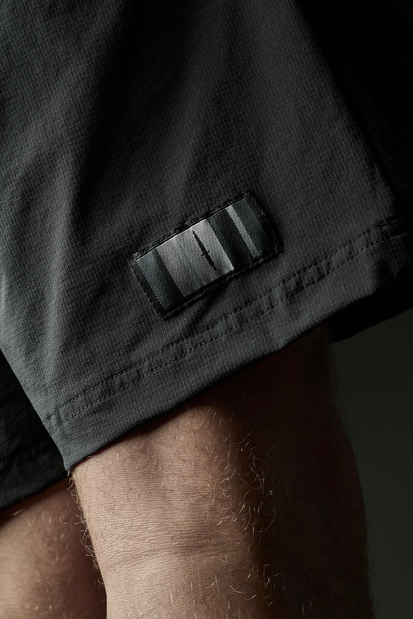 DIVISION SHORTS WITH INNER SHORTS 5" BLACK