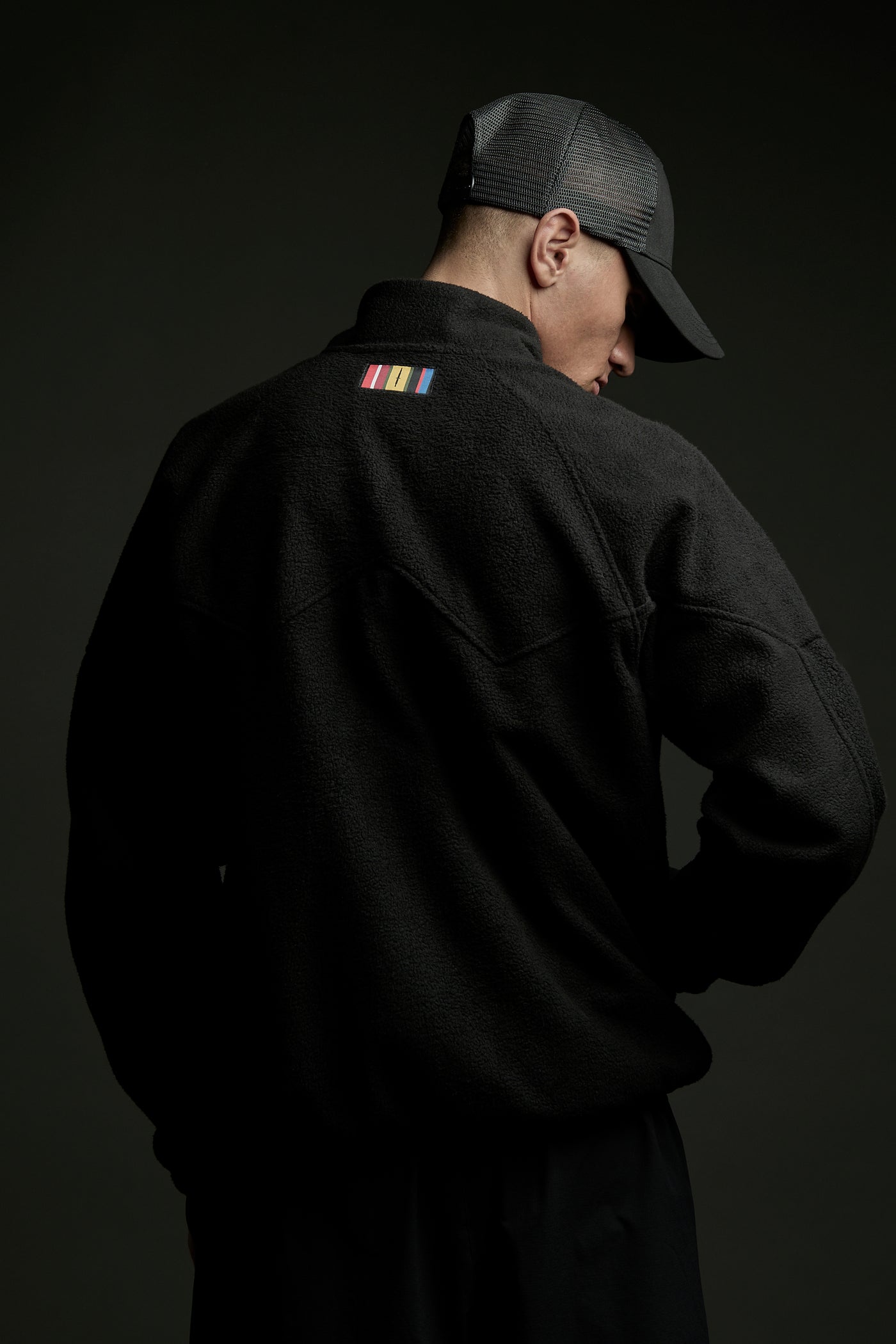 STEALTH FULL ZIP FLEECE JACKET.