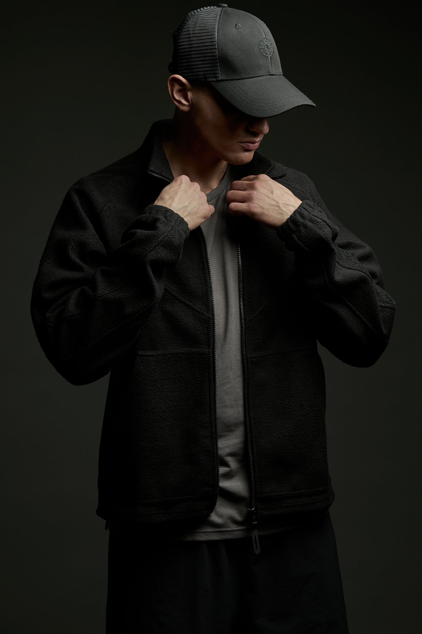 STEALTH FULL ZIP FLEECE JACKET