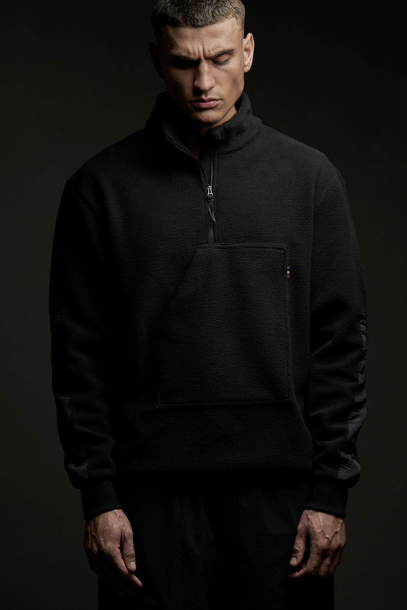 GO DARK - STRIKER FLEECE ANORAK