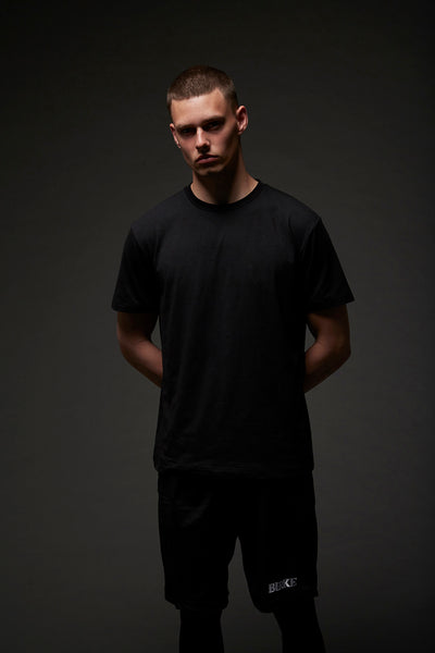 MERINO TEE - BLACK