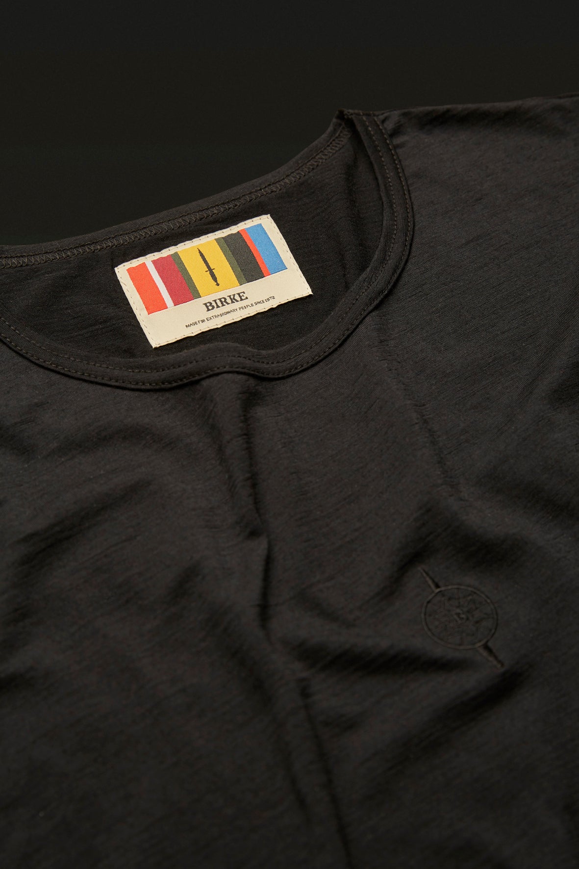 MERINO TEE - BLACK